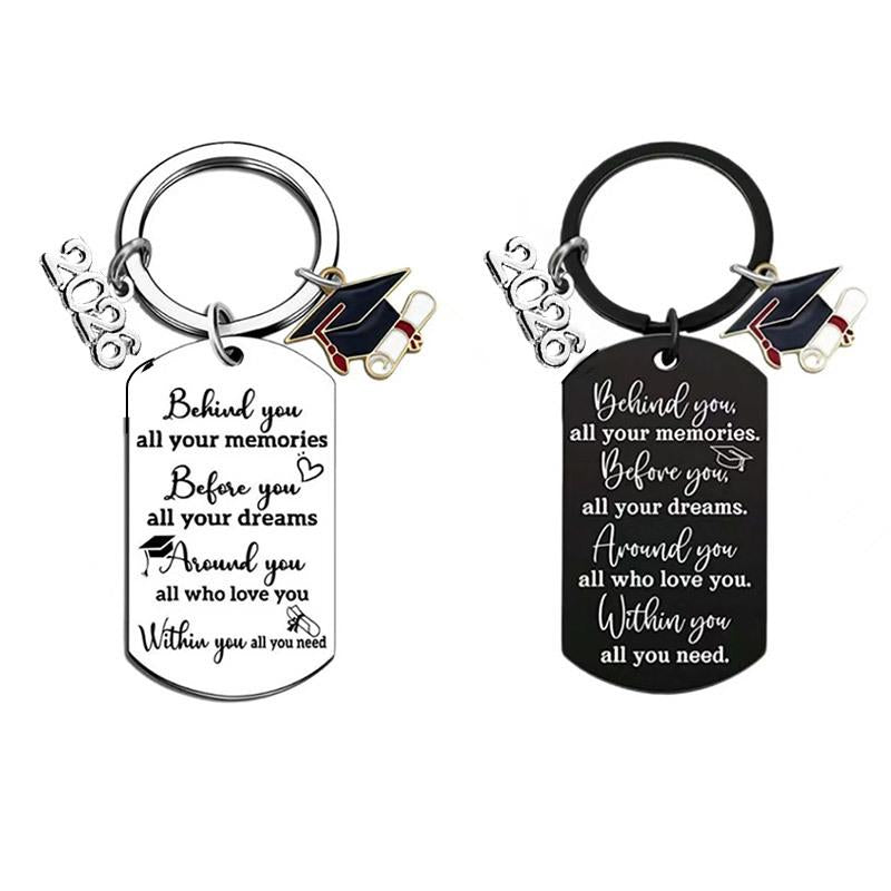 2026 Inspirational Graduation Keychain Gift