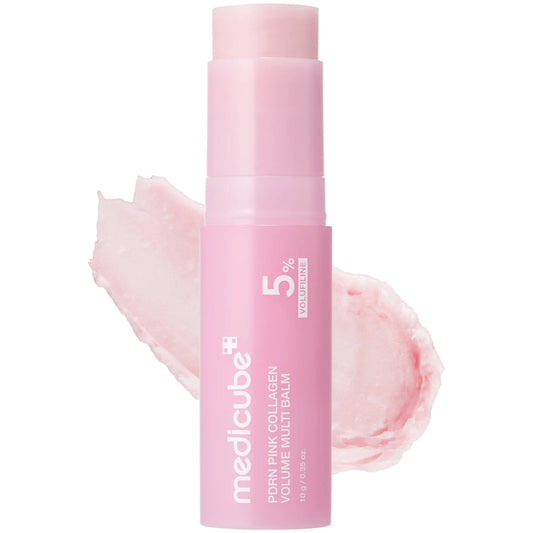 [NEW] PDRN Pink Collagen Volume Multi Balm | All In One Volufiline, PDRN, NAD Stick for Youthful-Looking, Helping Look of Fine Lines, Firming Care, Anti-Aging Care | For Under-Eyes, Neck, Forehead, Smile Lines, Lip Care | Korean Skincare